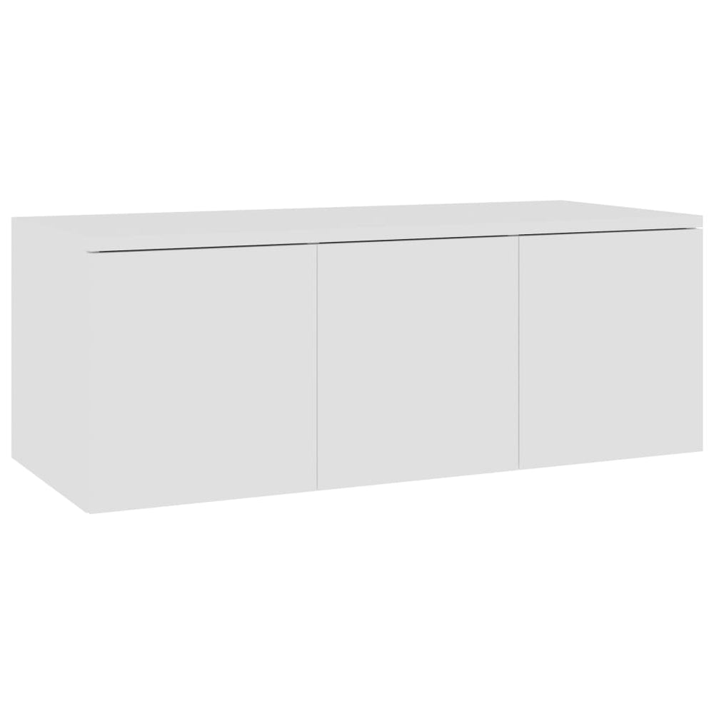 Weißer TV-Schrank 80 cm