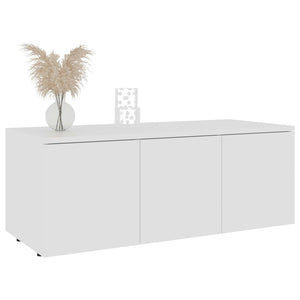 Weißer TV-Schrank 80 cm