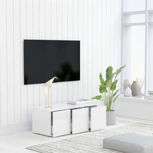 Weißer TV-Schrank 80 cm