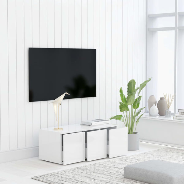 Weißer TV-Schrank 80 cm