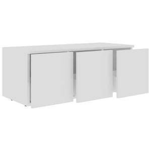 Weißer TV-Schrank 80 cm