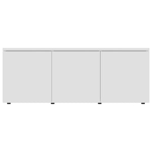 Weißer TV-Schrank 80 cm