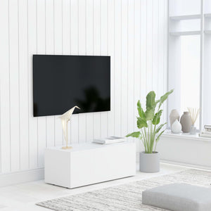 Weißer TV-Schrank 80 cm