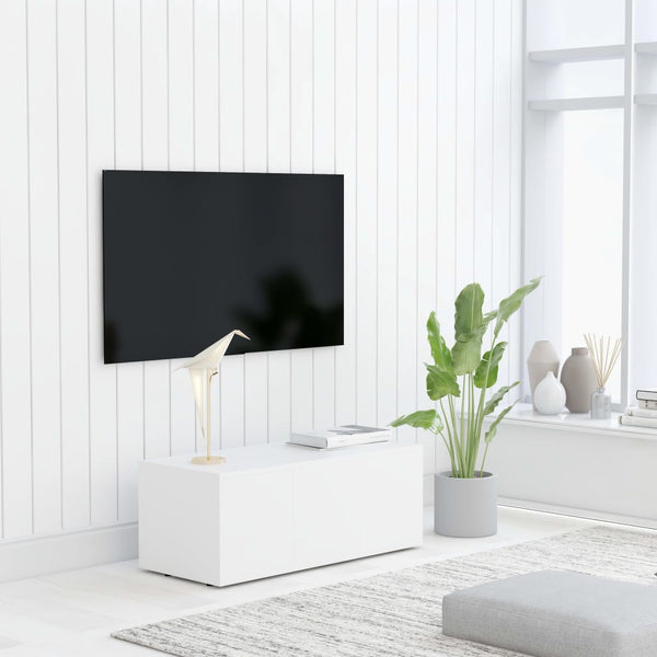 Weißer TV-Schrank 80 cm