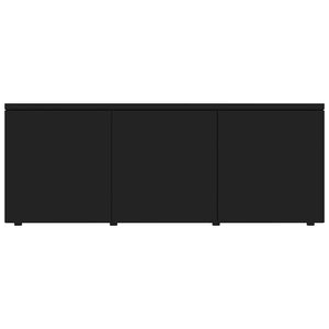 Schwarzer TV-Schrank 80 cm