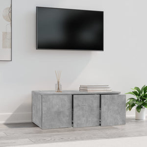 TV-Schrank Betongrau 80 cm