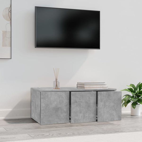 TV-Schrank Betongrau 80 cm