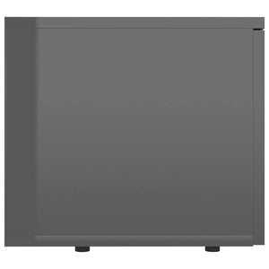 Hochglanz TV-Schrank Grau 80cm