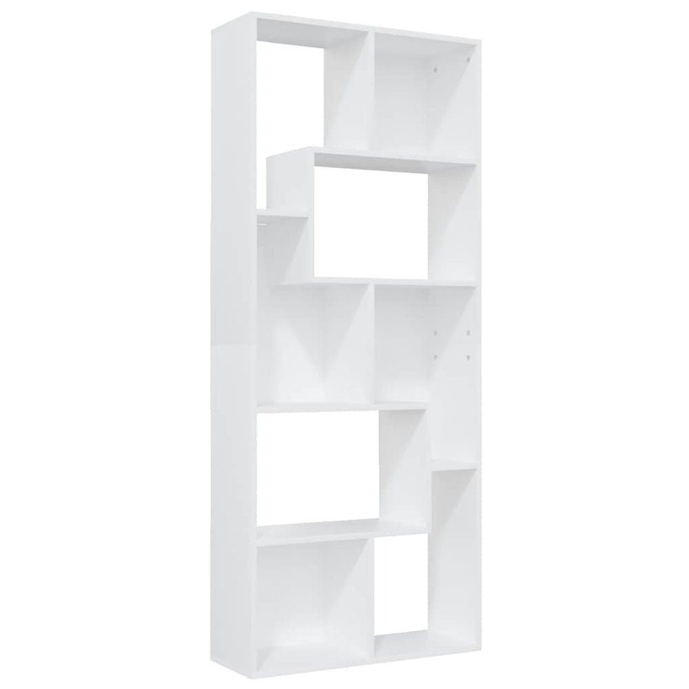 Weißes Bücherregal 67x24x161 cm