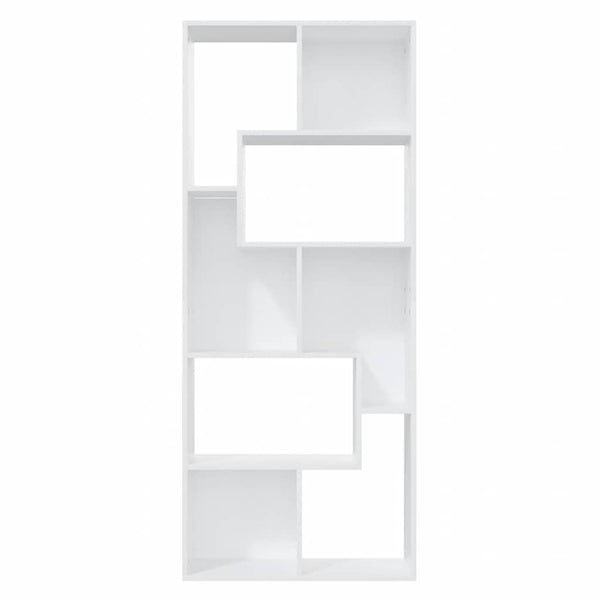 Weißes Bücherregal 67x24x161 cm