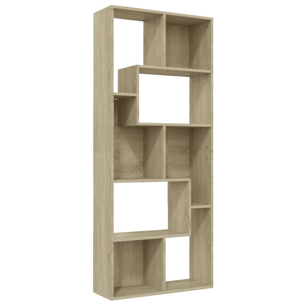 Bücherregal Sonoma Eiche 67x24x161 cm