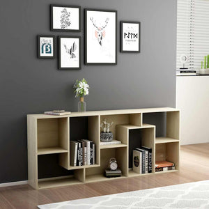 Bücherregal Sonoma Eiche 67x24x161 cm