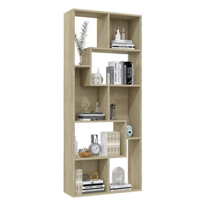 Bücherregal Sonoma Eiche 67x24x161 cm