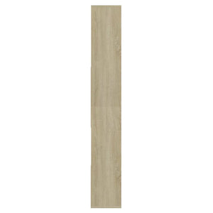 Bücherregal Weiß & Sonoma-Eiche 67x161 cm