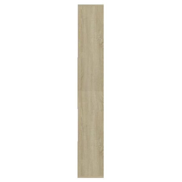 Bücherregal Weiß & Sonoma-Eiche 67x161 cm