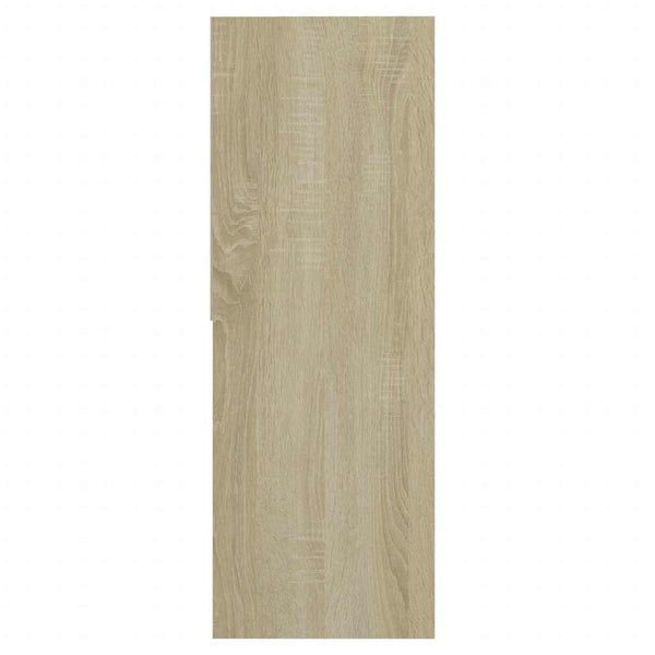 Bücherregal Weiß & Sonoma-Eiche 67x161 cm