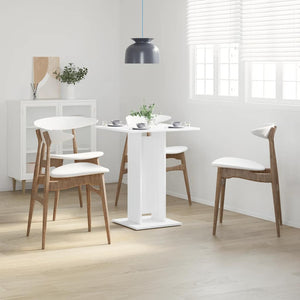 Weißer Bistrotisch 60x60 cm