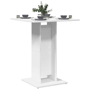 Weißer Bistrotisch 60x60 cm