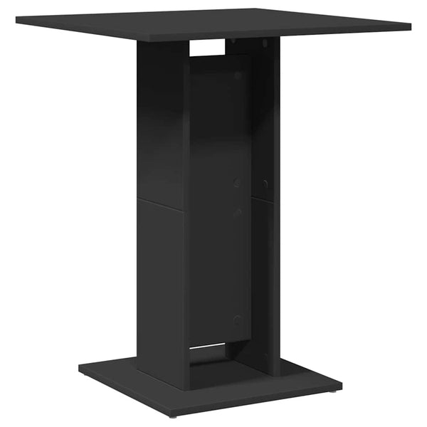 Schwarzer Bistrotisch 60x60 cm