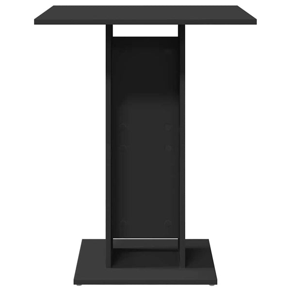Schwarzer Bistrotisch 60x60 cm
