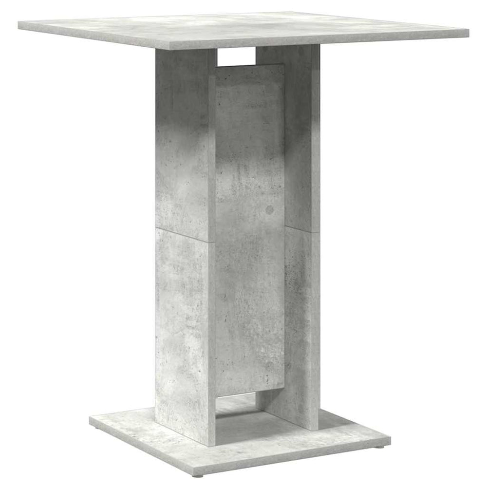 Betongrauer Bistrotisch 60x60 cm