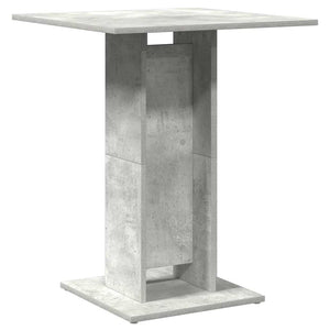 Betongrauer Bistrotisch 60x60 cm