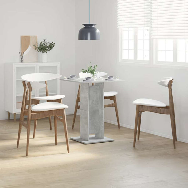 Betongrauer Bistrotisch 60x60 cm