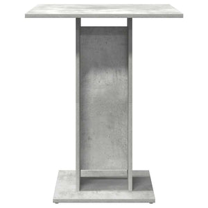 Betongrauer Bistrotisch 60x60 cm