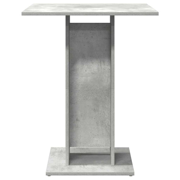 Betongrauer Bistrotisch 60x60 cm