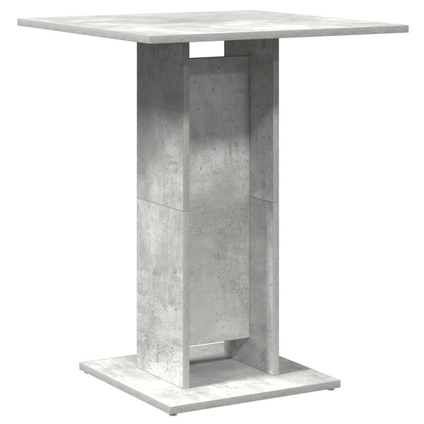 Betongrauer Bistrotisch 60x60 cm