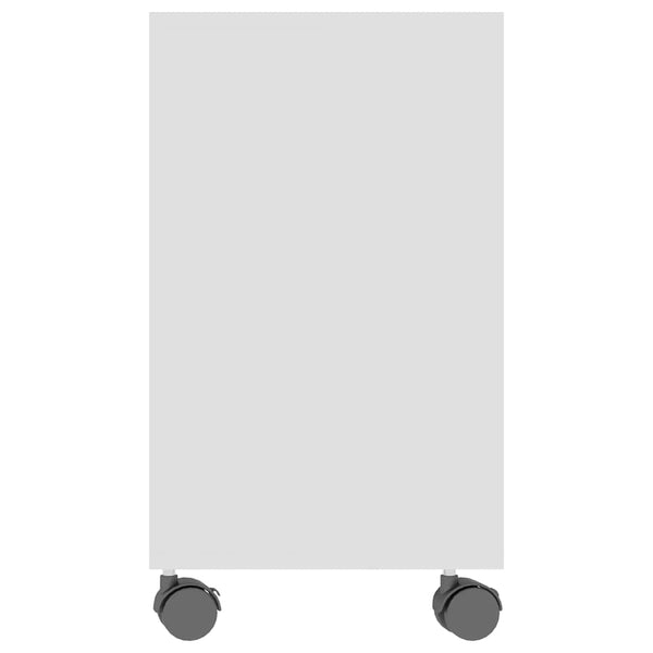 Weißer Beistelltisch 70x35x55 cm