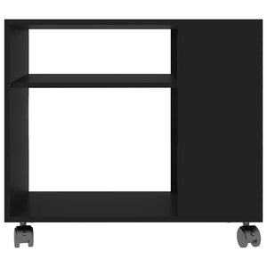 Schwarzer Beistelltisch 70x35x55 cm