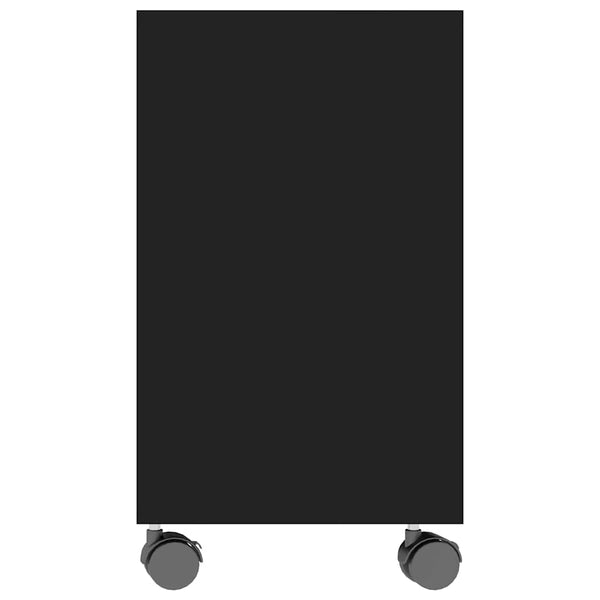 Schwarzer Beistelltisch 70x35x55 cm