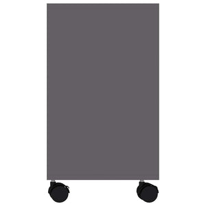 Grauer Beistelltisch 70x35x55 cm