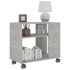 Beistelltisch Betongrau 70x35x55 cm