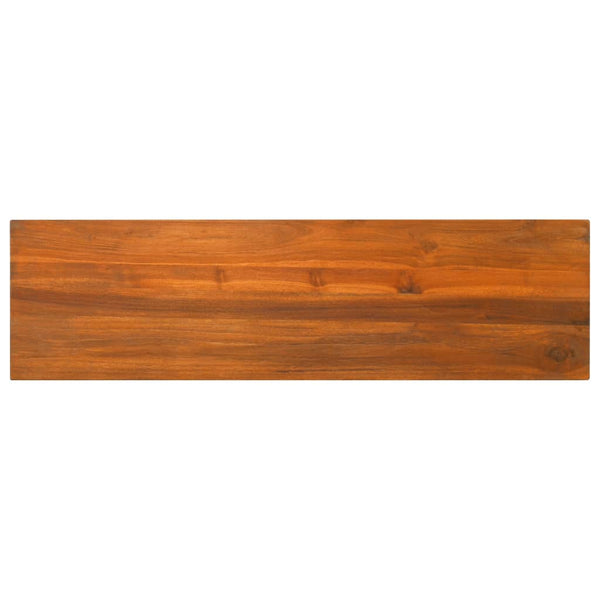 TV-Schrank 110x30x40 cm Teak Massivholz