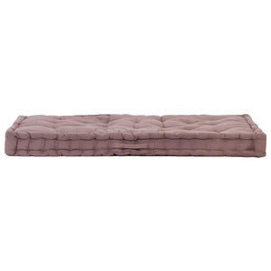 Palettenauflagen 2 Stk. Baumwolle Taupe