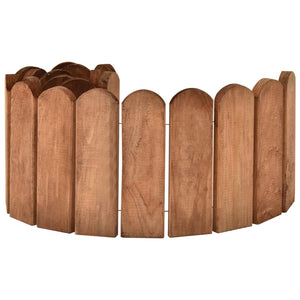 Beeteinfassungen 2 Stk. 120 cm Kiefernholz Imprägniert