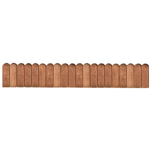 Beeteinfassungen 3 Stk. 120 cm Kiefernholz Imprägniert