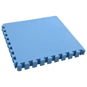 Blaue EVA-Schaumstoff-Bodenmatten - 6 Stk. (2,16 m²)