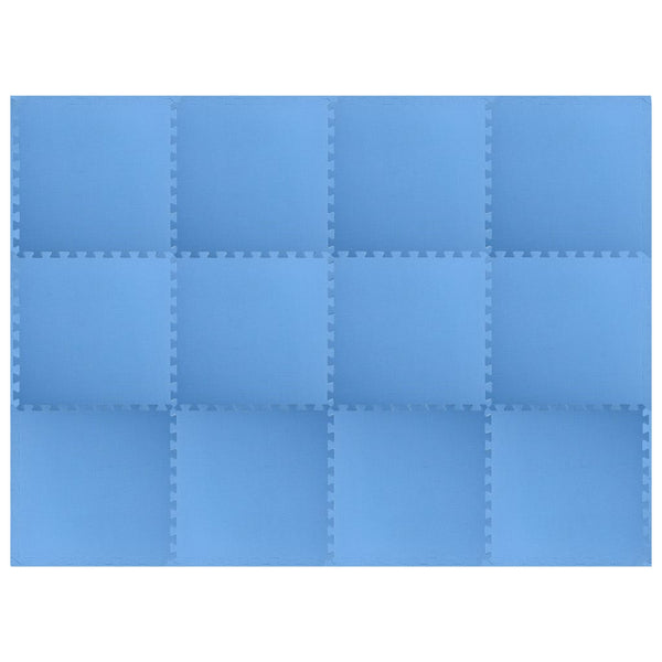 Blaue EVA-Schaumstoff-Bodenmatten - 4,32 m²
