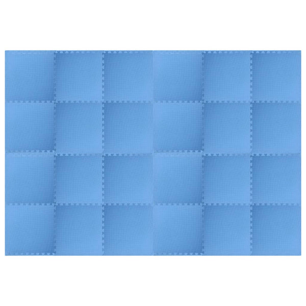 Blaue EVA-Schaumstoff-Bodenmatten - 8,64 m²