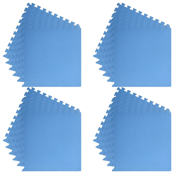 Blaue EVA-Schaumstoff-Bodenmatten - 8,64 m²
