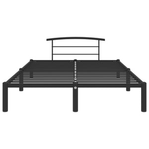 Bettgestell Schwarz Metall 160x200 cm