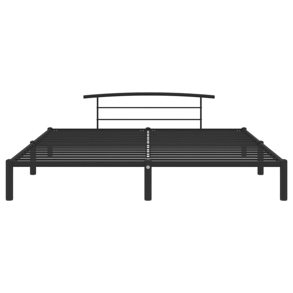 Bettgestell Schwarz Metall 180x200 cm
