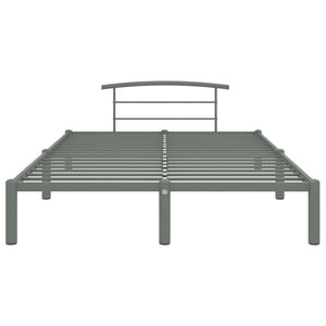 Bettgestell Grau Metall 120x200 cm