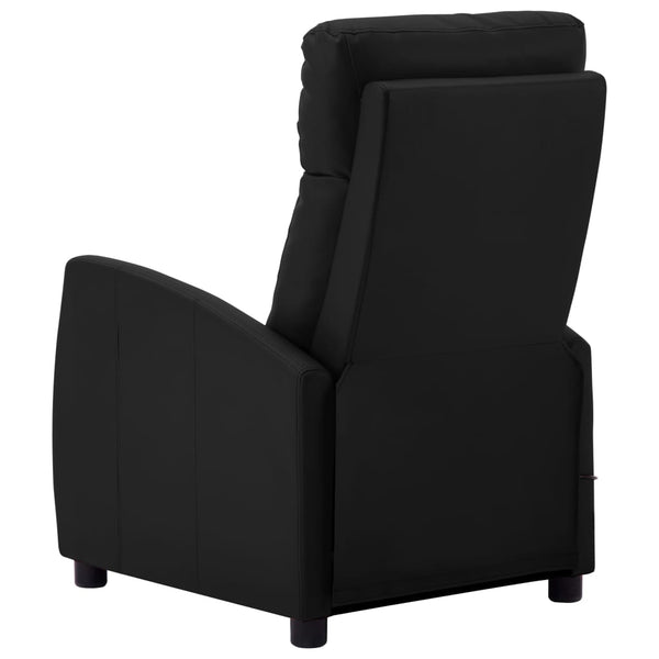 Massagesessel Schwarz Kunstleder