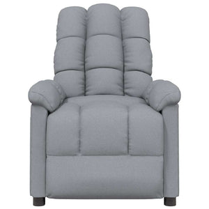 Relaxsessel Hellgrau Stoff