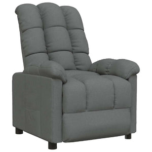 Relaxsessel Dunkelgrau Stoff