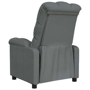 Relaxsessel Dunkelgrau Stoff